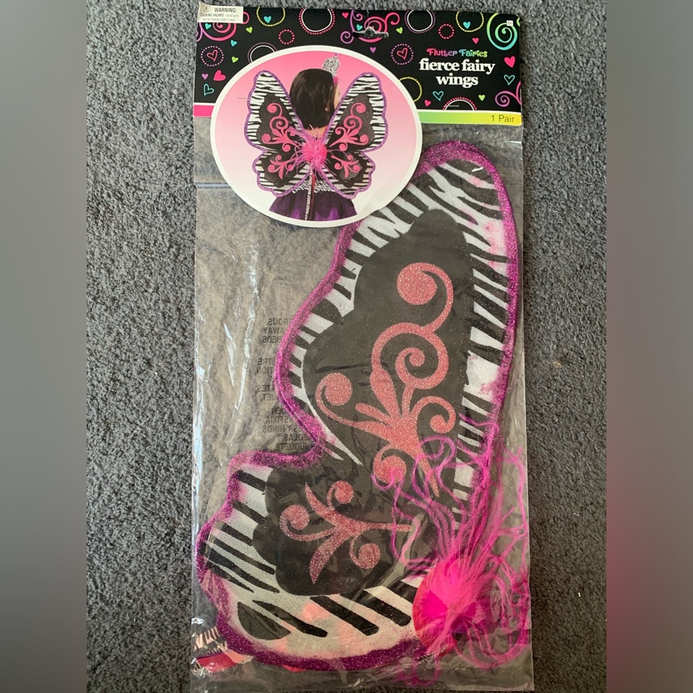 NWT Fierce Fairy Wings